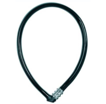 ABUS Antivol Cable Combi Noir 0M65X6MM