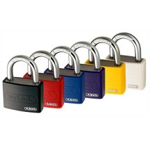 ABUS Cadenas 40MM ALU 6 Couleurs Blist – Coloris Assortis