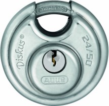ABUS Cadenas 50MM Acier Anse Inox Blist – Diskus Cylindre a Goupilles