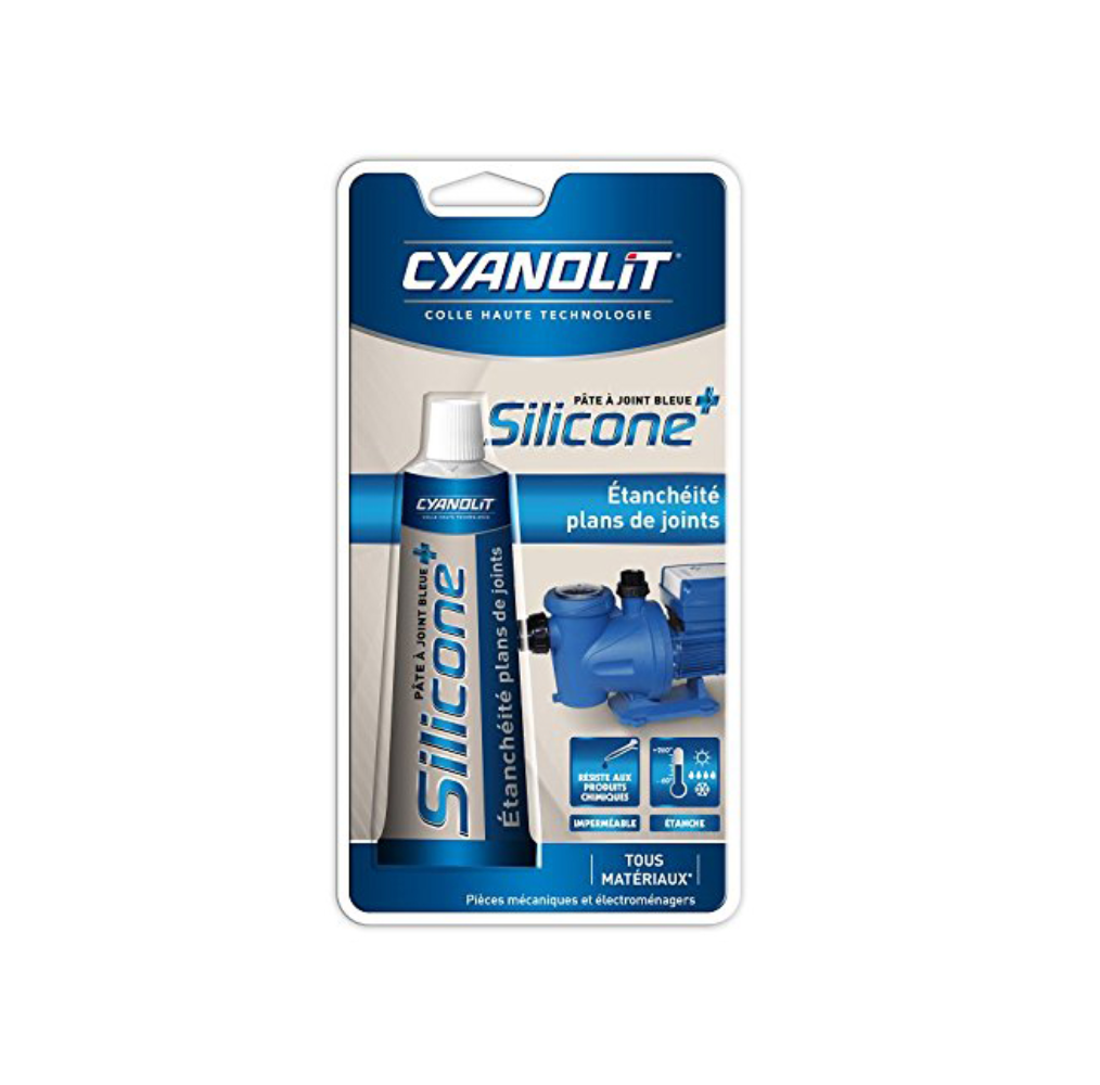 CYANOLIT Cyanolit Jointauto Bleu Tube 50ML – Silicone