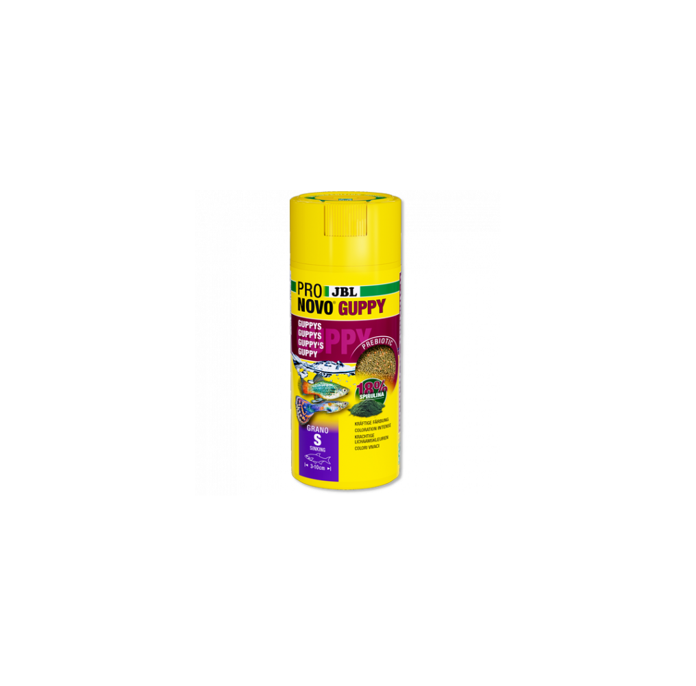 JBL Pronovo Guppy Grano S Click 250 ml