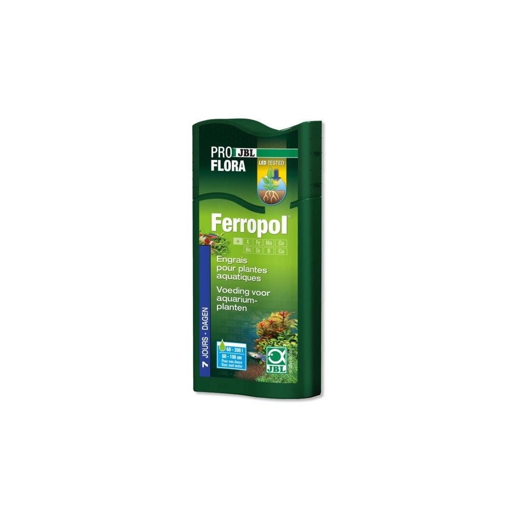 JBL ProFlora Ferropol 100 ml pour aquarium 400 L