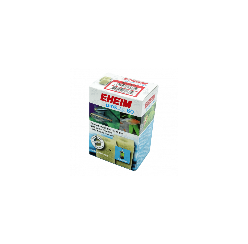 EHEIM Mousse filtrante Pickup 60 2008 lot de 2