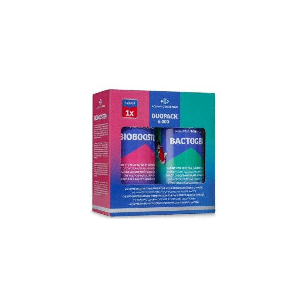 IchiPond Duo Pack 6000 Biobooster + Bactogen traitement bassin