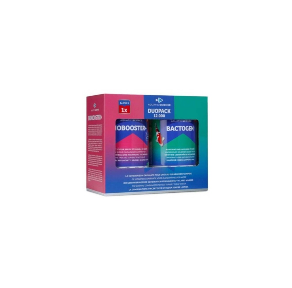 IchiPond Duo Pack 12000 Biobooster + Bactogen traitement bassin