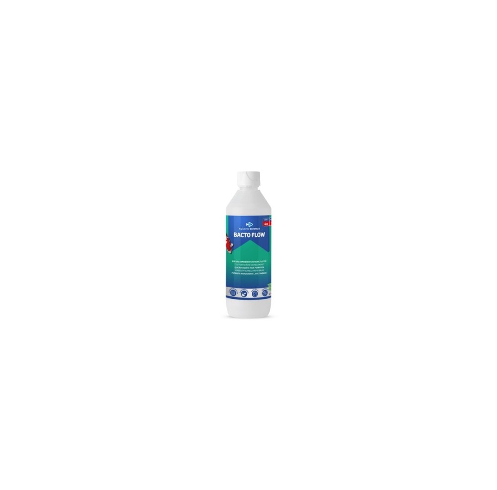 Aquatic Science Bacto Flow 500 ml Filter Boost bactéries bassin