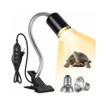 ReptiZoo Support dimmable pour ampoule E27 avec pince max 50 W