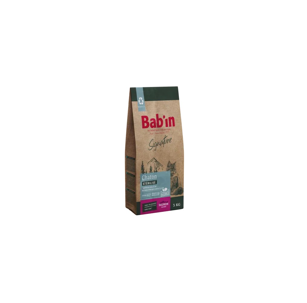 Bab'in Signature Chaton Saumon 1,5 kg