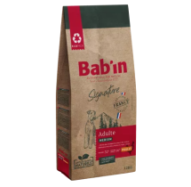 Bab'in Medium Adulte Poulet 12 kg | Croquettes
