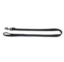 Laisse chien Classic Nylon noir 120 cm × 15 mm M | Vadigran