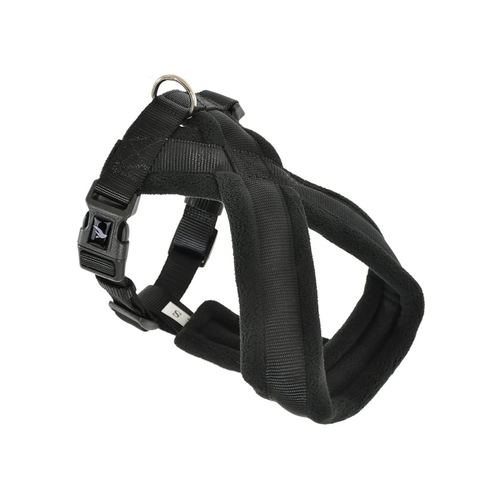 Harnais confort chien Nylon noir 35 cm S | Vadigran