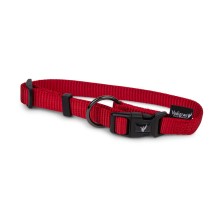 Collier chien Classic Nylon rouge 50-66 cm × 25 mm XL | Vadigran