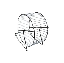 Roue hamster métal/chrome 15 cm | Vadigran