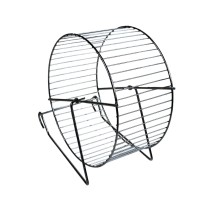 Roue hamster métal/chrome 20 cm | Vadigran