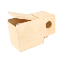 Nichoir bois semi-extérieur 19,5 × 10 × 12 cm | Vadigran
