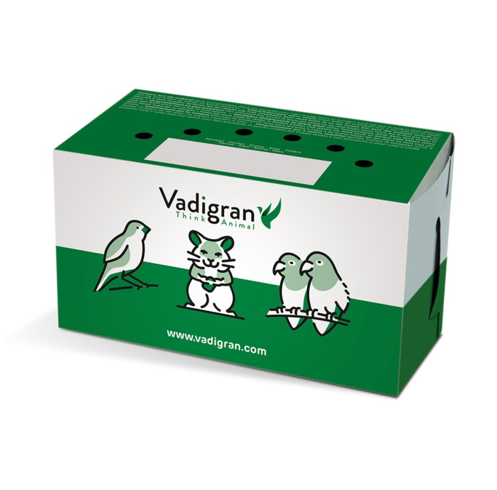 Boîte de transport oiseau S 7,9 × 8 × 14,5 cm | Vadigran