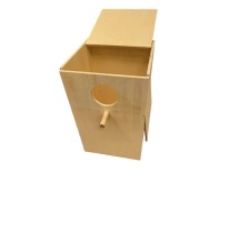 Nichoir bois calopsitte 20 × 20 × 30 cm Ø4,7 cm | Vadigran
