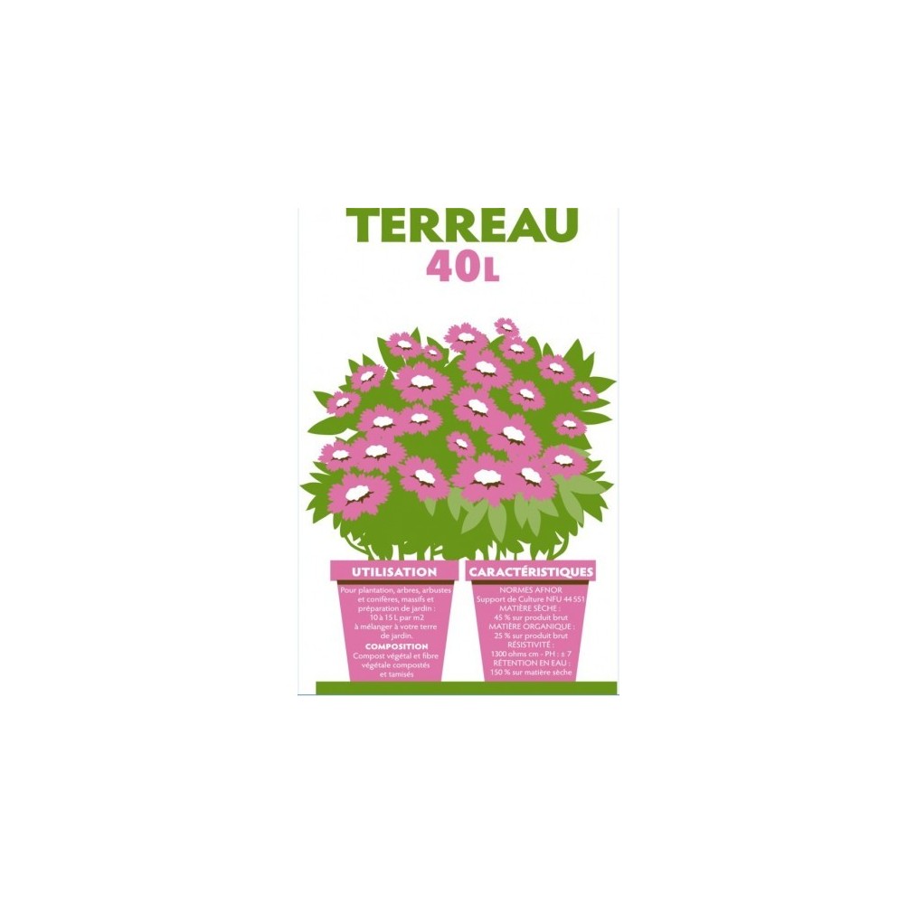 Terreau premier prix Fumeco 40 L | AgriArtisan