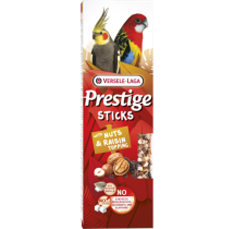 Prestige Sticks grandes perruches noix et raisins – 2 × 70 g