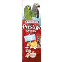 Prestige Sticks perroquets banane et coco – 2 × 70 g
