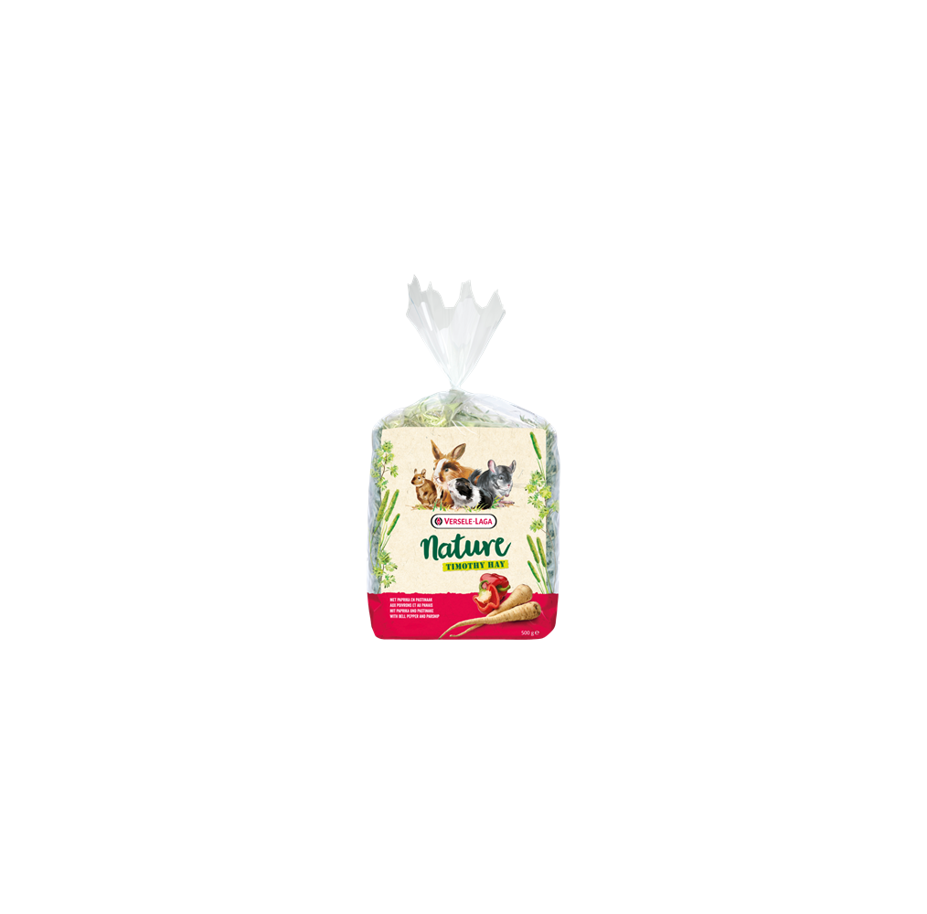 Nature Timothy Hay poivron et panais – 500 g
