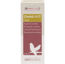Oropharma Omni-Vit Liquid 30 ml – vitamines pour oiseaux
