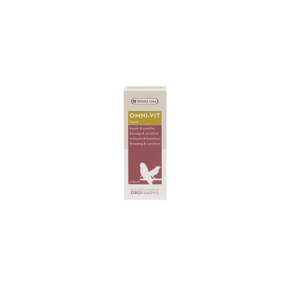 Oropharma Omni-Vit Liquid 30 ml – vitamines pour oiseaux