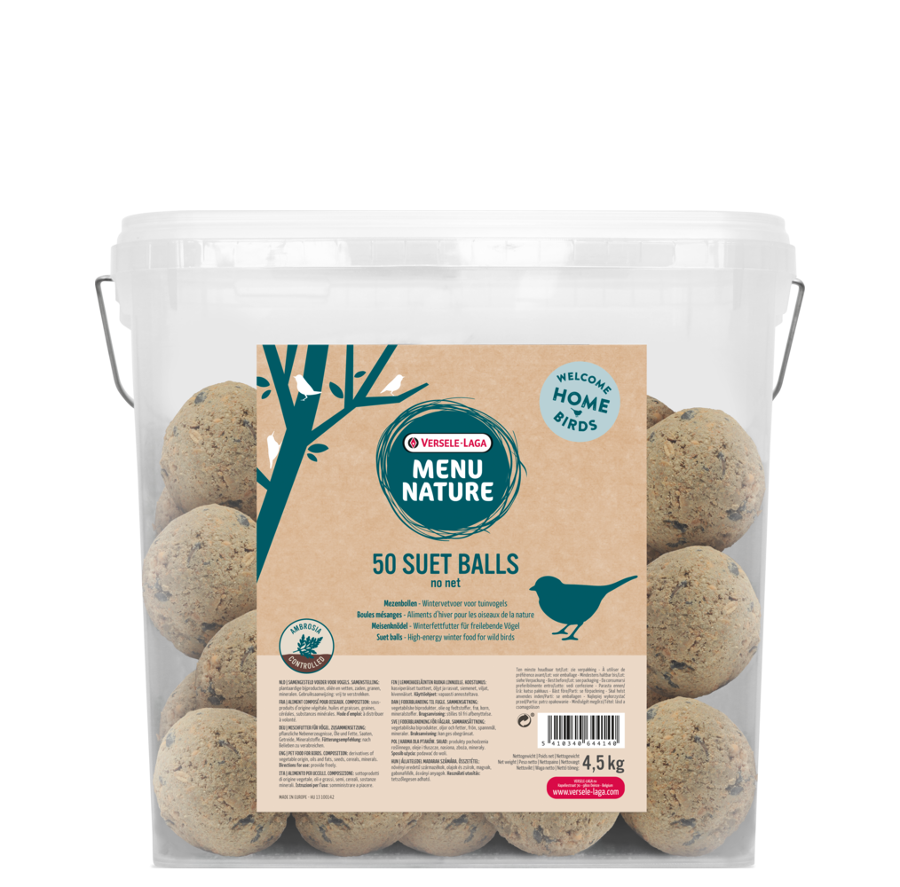 Menu Nature boules de graisse sans filet – 50 × 90 g