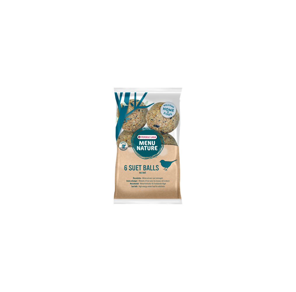 Menu Nature boules de graisse sans filet – 6 × 90 g