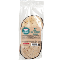 Menu Nature demi-noix de coco garnies – lot de 2, 400 g