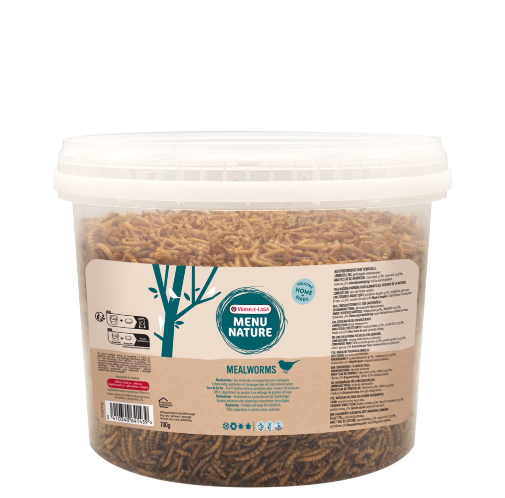 Menu Nature vers de farine séchés 700 g