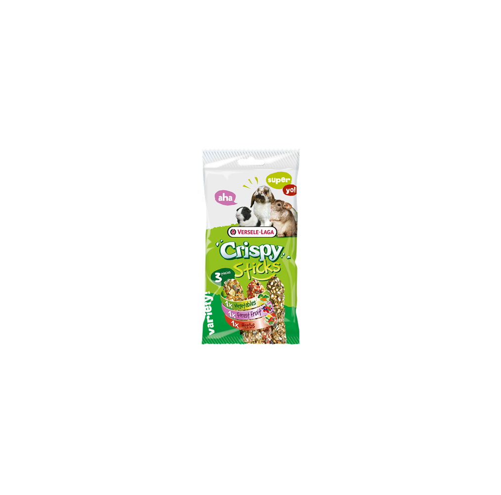 Crispy Sticks Herbivores Triple Variety – 3 sticks, 165 g