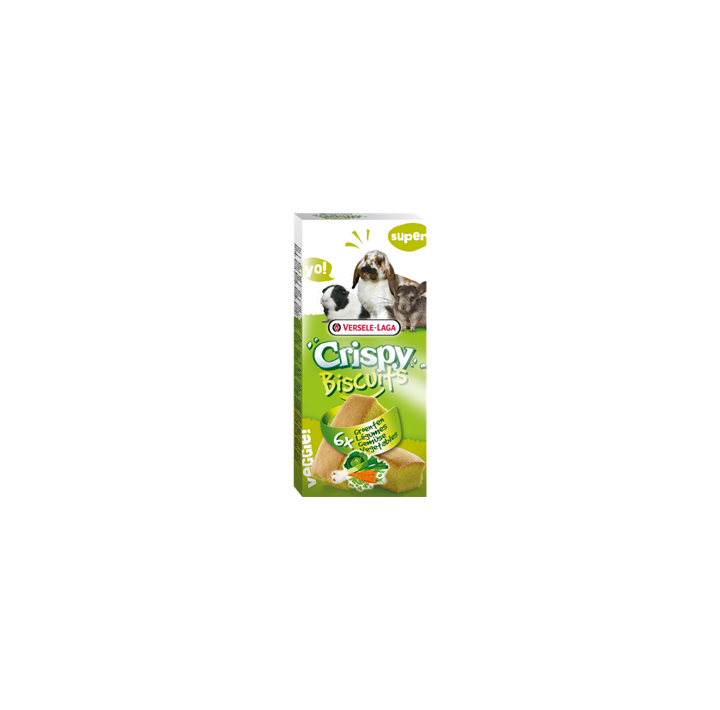 Crispy Biscuits aux légumes – 6 pièces, 70 g