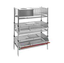 Kit 3 Cages Cailles et Poussins – Élevage Optimisé et Complet