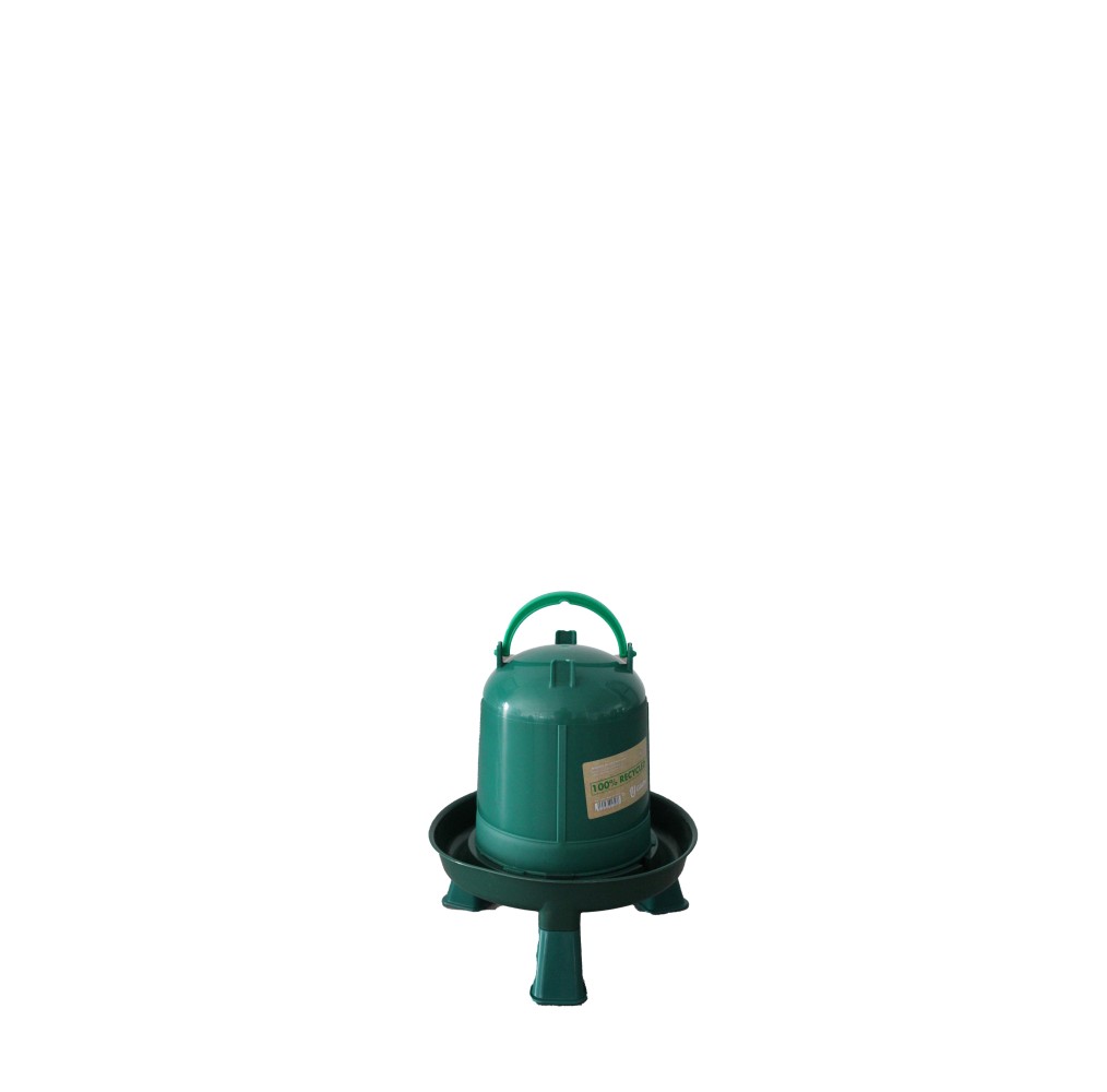 Abreuvoir Volailles Eco Recyclé avec Pieds –  3L, 5L, 8L et 10L | GAUN