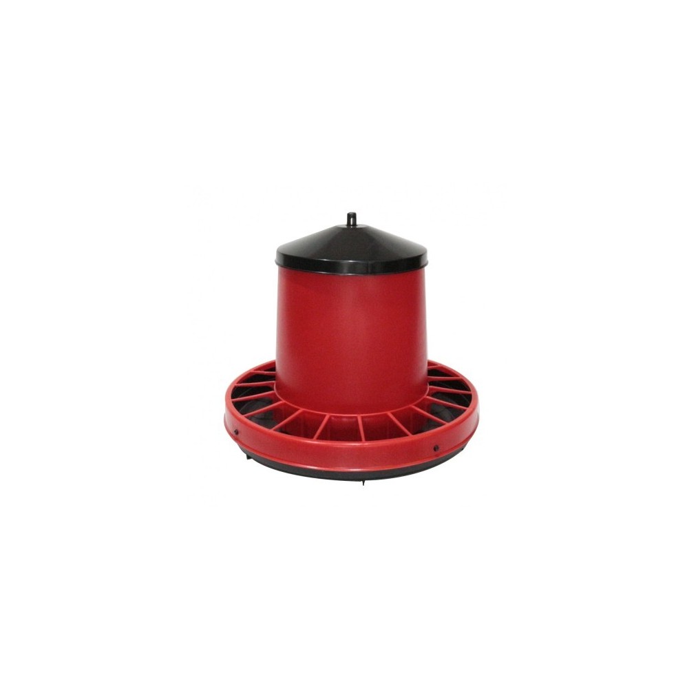Mangeoire Poussin 3 kg en Plastique – Grille Anti-Gaspillage