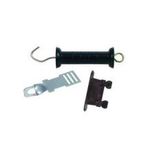 Kit poignée + plaque + isolateur pour rubans BEAUMONT – Clôture électrique