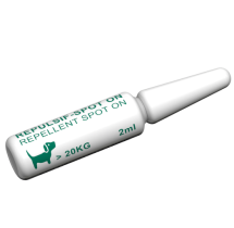 Pipettes Insectifuges – Chiens de plus de 20 kg | Naturelles | 4 x 2 ml
