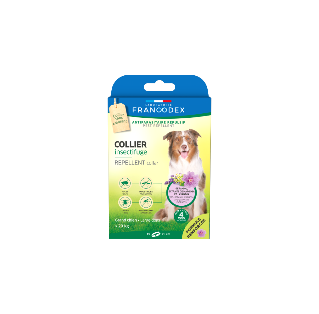 Collier grands chiens 72 cm | Francodex