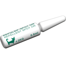 Pipettes Insectifuges – Chatons | 4 x 0,6 ml | Naturelles