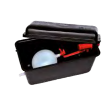 Réservoir 8 L – Flotteur Intégré & 2 Sorties Ø 19 mm