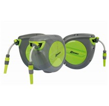 Dévidoir mural automatique Ribimex – 20 m Ø 12,5 mm – Kit complet jardin