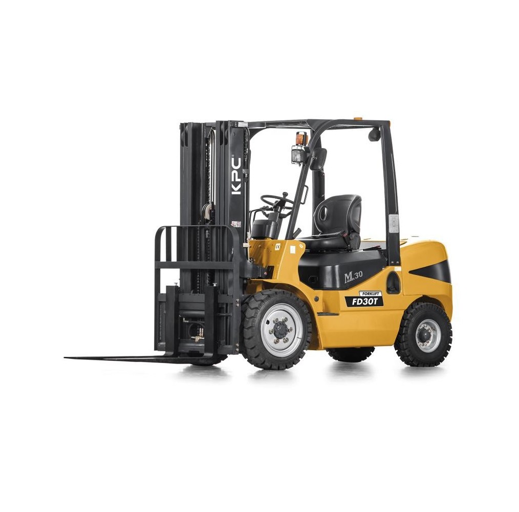 Chariot Élévateur KPC FD30T Diesel – 3 000 kg, Mât Triplex 4.8 m, Transmission Powershift