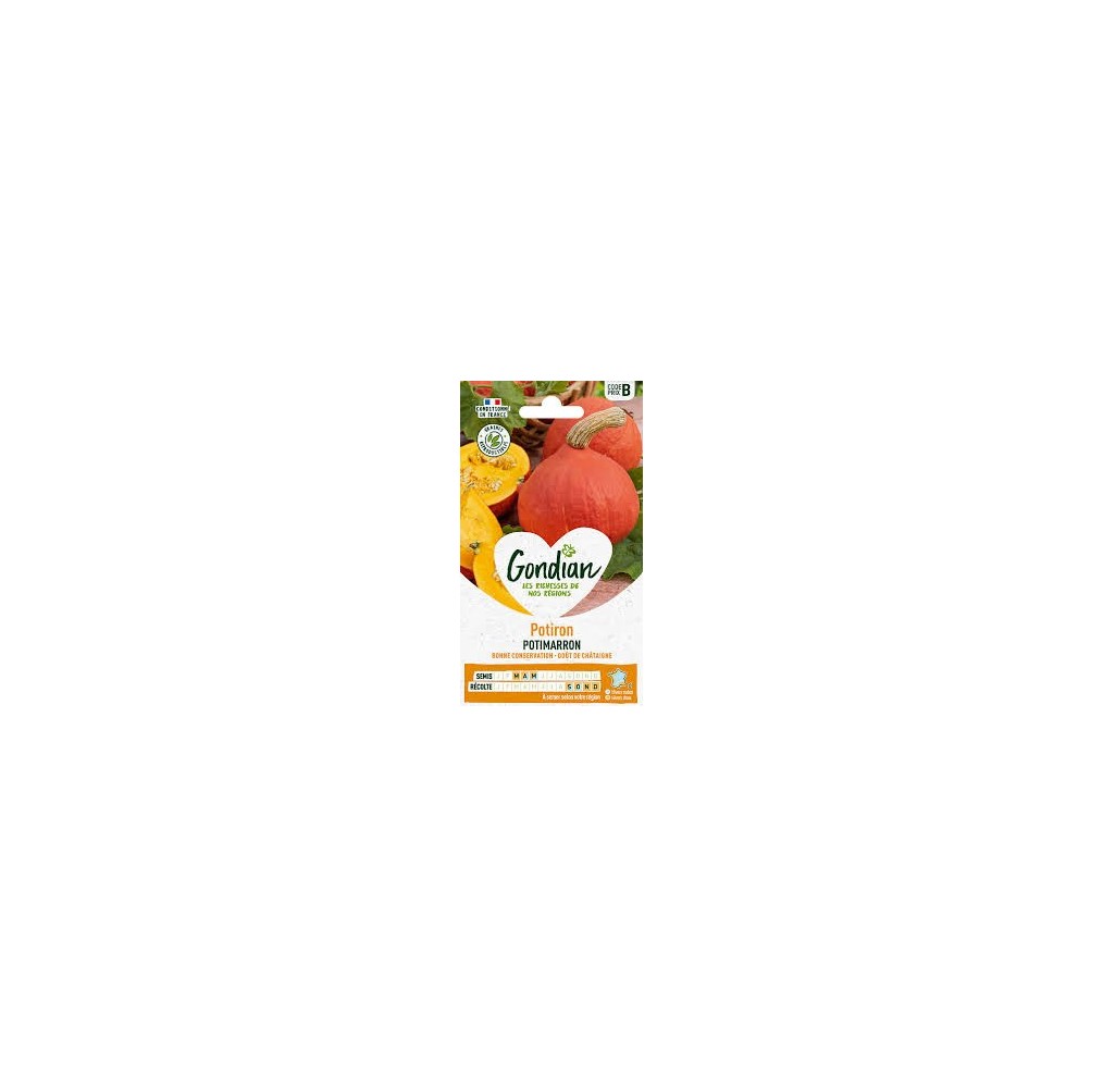 Potimarron Gondian – graines potagères