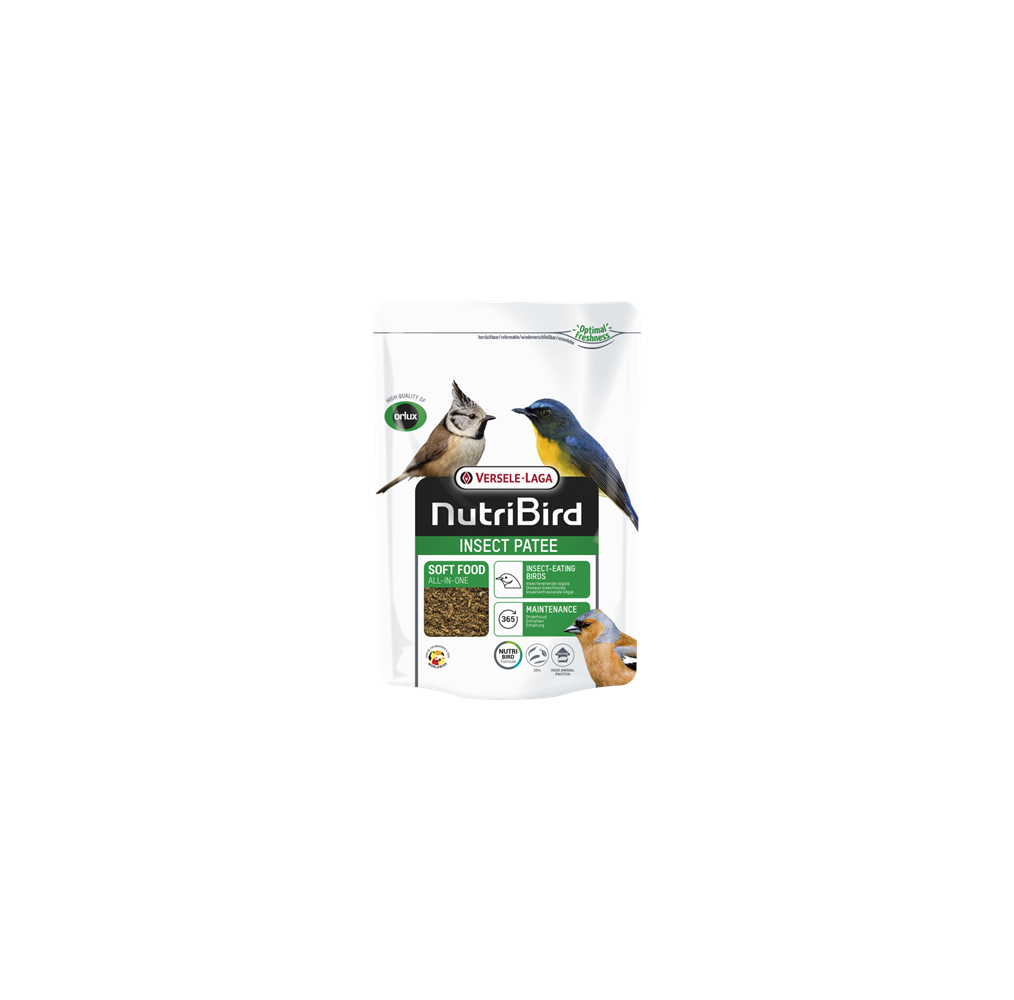 Versele-Laga NutriBird Insect Pâtée 250g | Aliment Oiseaux Insectivores Riche en Protéines