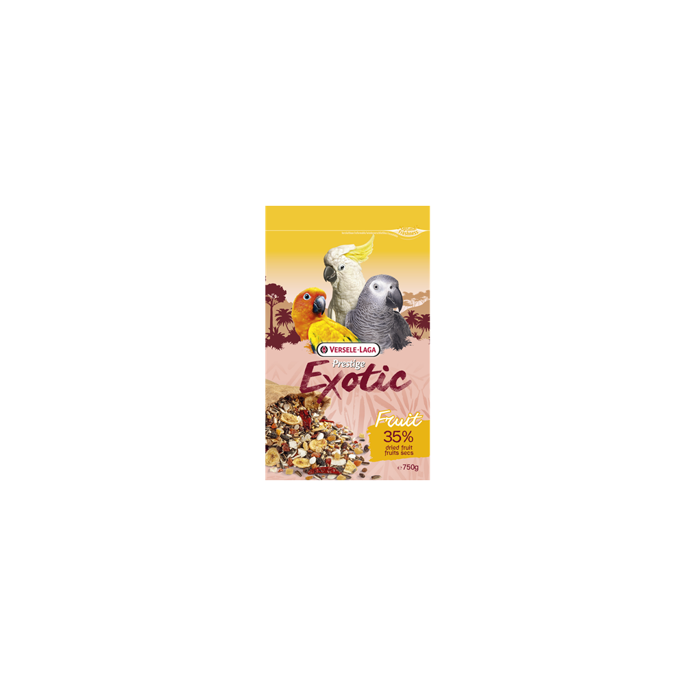 Versele-Laga Prestige Premium Exotic Fruit 750g | Mélange Fruité pour Perroquets