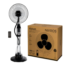 Ventilateur Brumisateur GSC 40 cm 70W | 3 Vitesses avec Télécommande