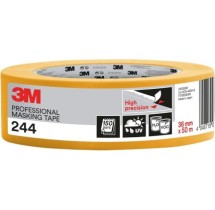 3M 244 MASQUAGE JAUNE PREC 50 m x 36 mm MASQUAGE SPECIFIQUE