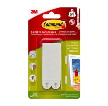 3M Languettes TAB déco blanc S – 4 PAIRES -R
