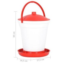 Abreuvoir siphoïde 18L pour volailles